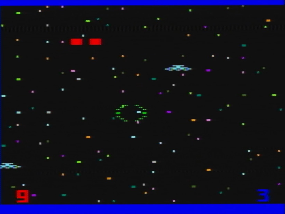 Gameplay of Space Battle for Intellivision